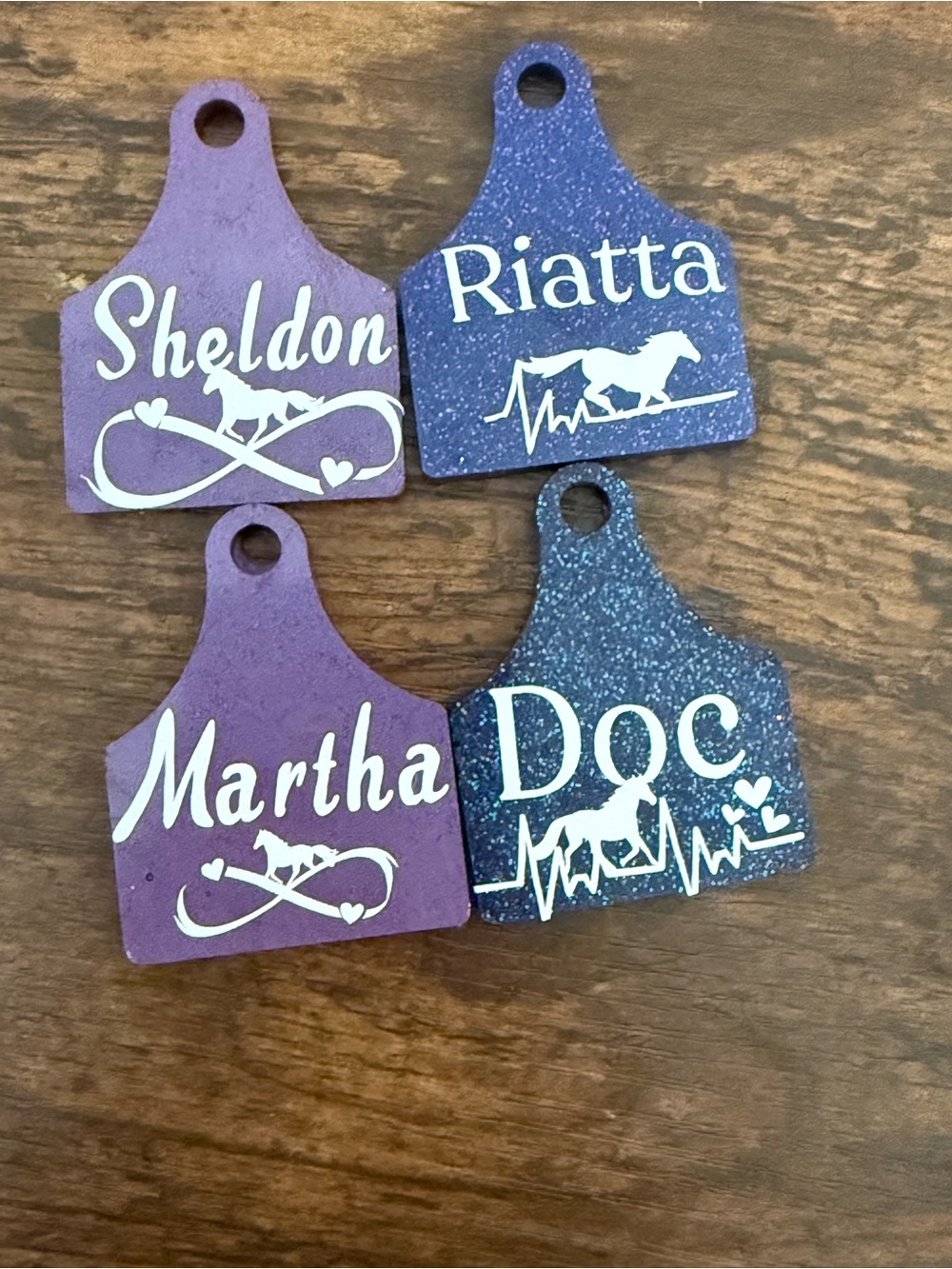 Personalized Horse Halter id Tag